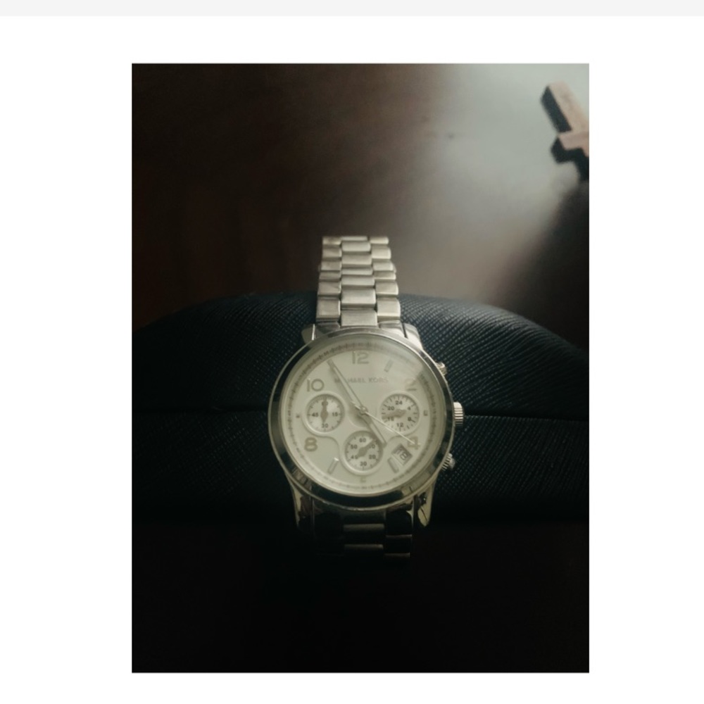 Michael Kors Ladies Silver watch
